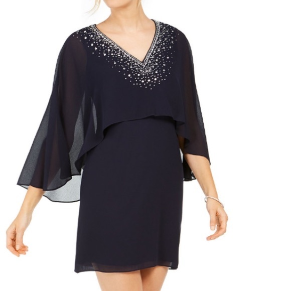 Vince Camuto Navy blue dress 2P NWT $168 - Picture 1 of 5